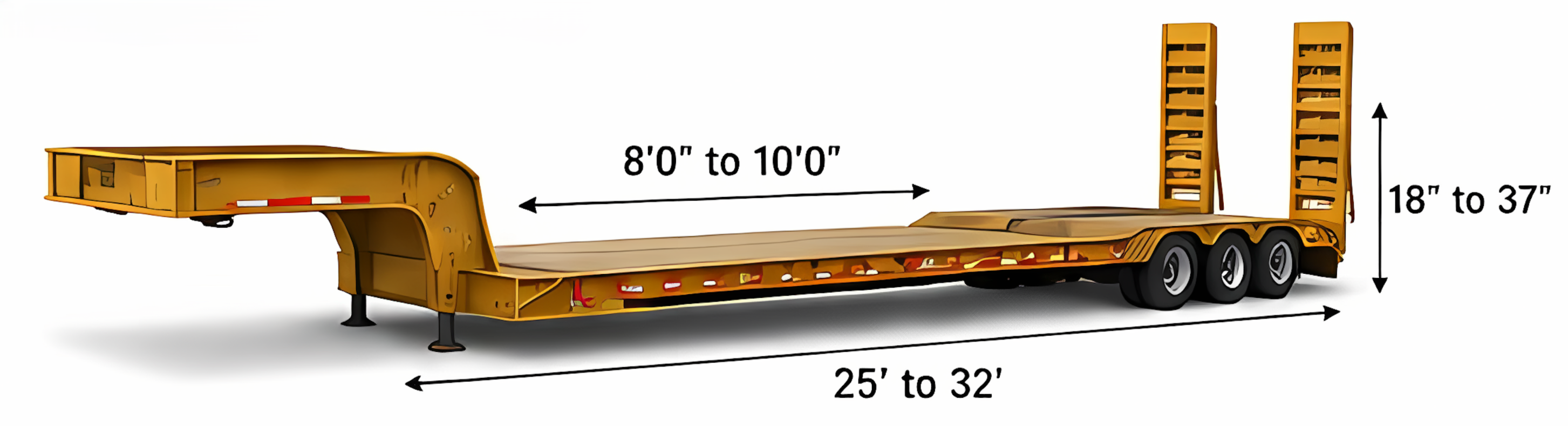 Low Boy Flat Bed
