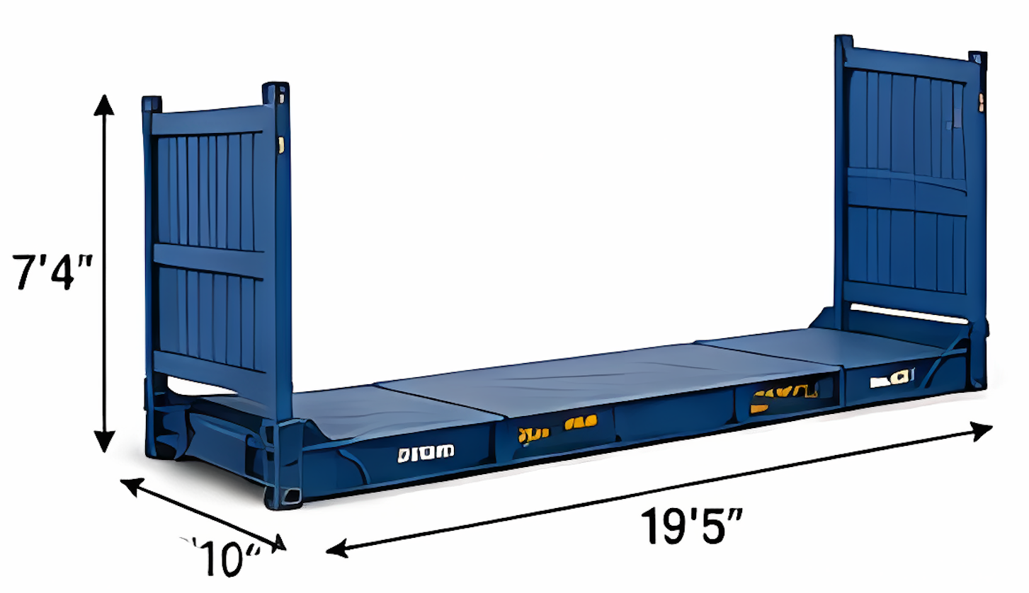20ft Flat Rack