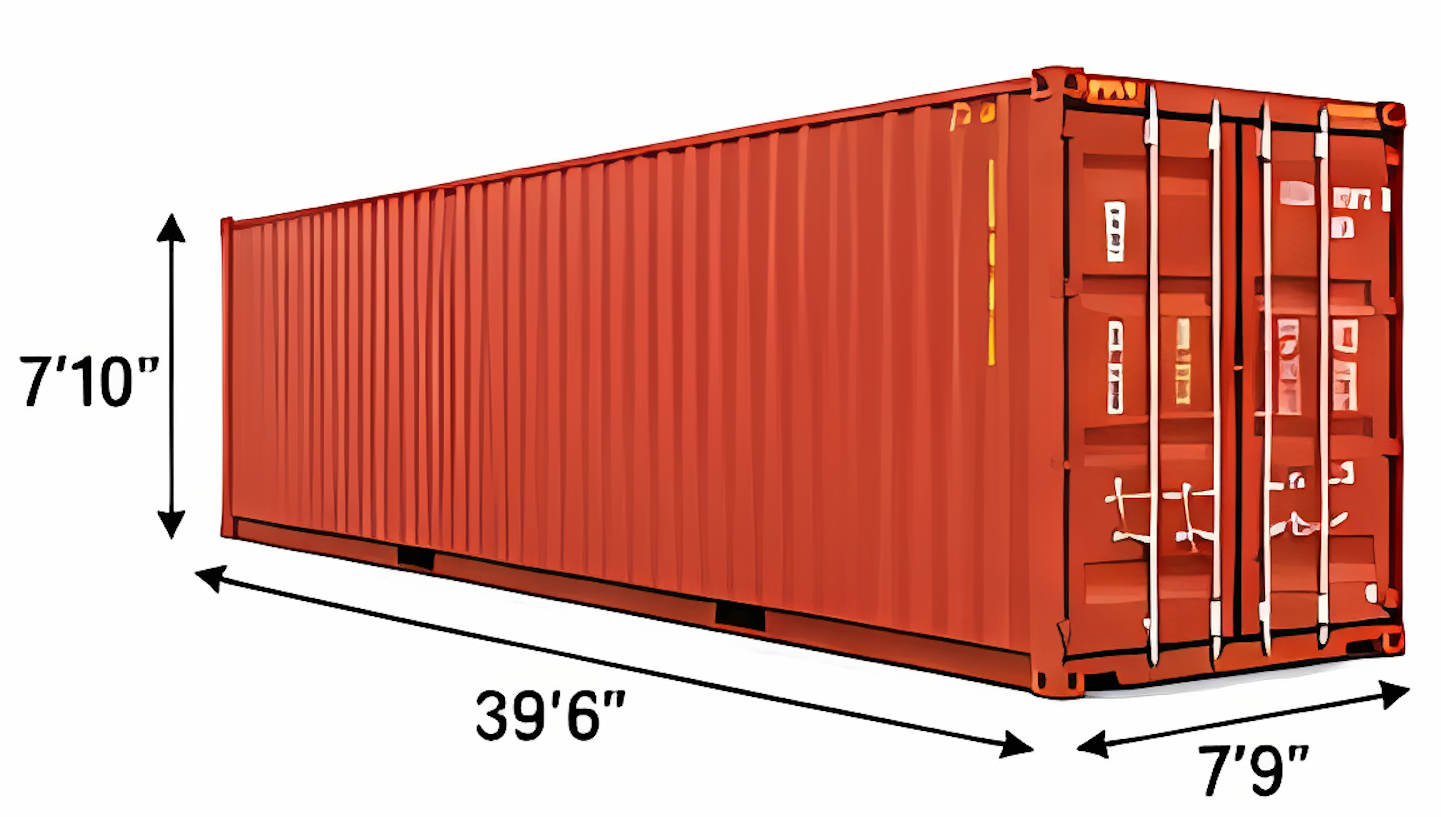 40ft Dry Container